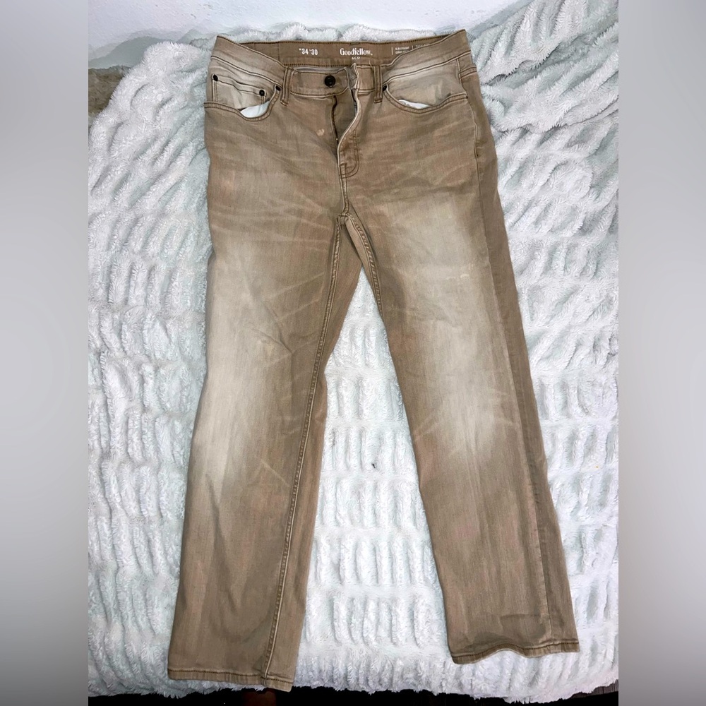 Goodfellow slim straight pants size w 34 x l 30